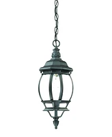 White Glass Globe Hanging Light