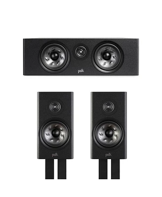 Polk Audio Reserve 3.0 Channel Home Theater Speaker Bundle (Black