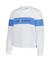 Smith & Quinn Women's White The Players Peggy Oversized Pullover Sweatshirt