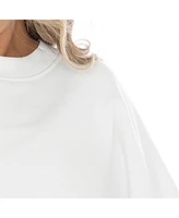 Gameday Couture Women's White North Carolina Tar Heels Fair Catch Pullover Sweatshirt