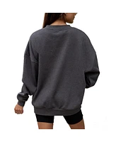 Gameday Couture Women's Charcoal Texas Longhorns Premium Fleece Pullover Sweatshirt