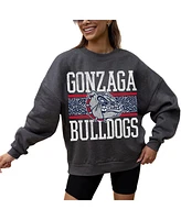 Gameday Couture Women's Charcoal Gonzaga Bulldogs Premium Fleece Pullover Sweatshirt