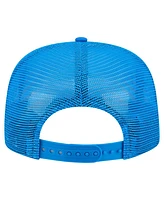 New Era Men's Blue Detroit Lions Adventure Pattern Golfer Snapback Hat