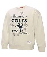 Mitchell & Ness Women's Cream Indianapolis Colts Shooting Stars Pullover Sweatshirt