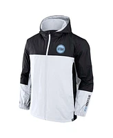 Fanatics Men's Black Utah Hockey Club Crash the Net Full-Zip Hoodie Jacket