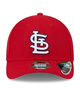 New Era Men's Red St. Louis Cardinals Player Replica 9FORTY Adjustable Hat