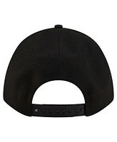 New Era Men's Black Chicago White Sox Player Replica 9FORTY Adjustable Hat