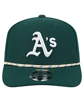 New Era Men's Green Athletics Multi-Rope 9SEVENTY Stretch-Snap Hat