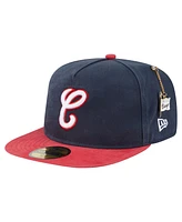 New Era Men's Navy Chicago White Sox Championship Side Flag A-Frame 59FIFTY Fitted Hat