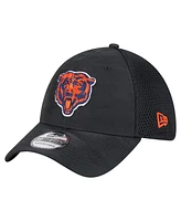 New Era Men's Black Chicago Bears Active Camo 39THIRTY Flex Hat
