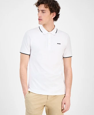 Hugo Boss Men's Dinoso Contrast-Tip Polo Shirt