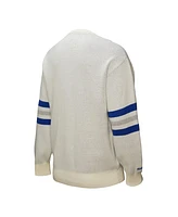 Mitchell & Ness Men's Cream Los Angeles Dodgers Retro Pullover Sweater