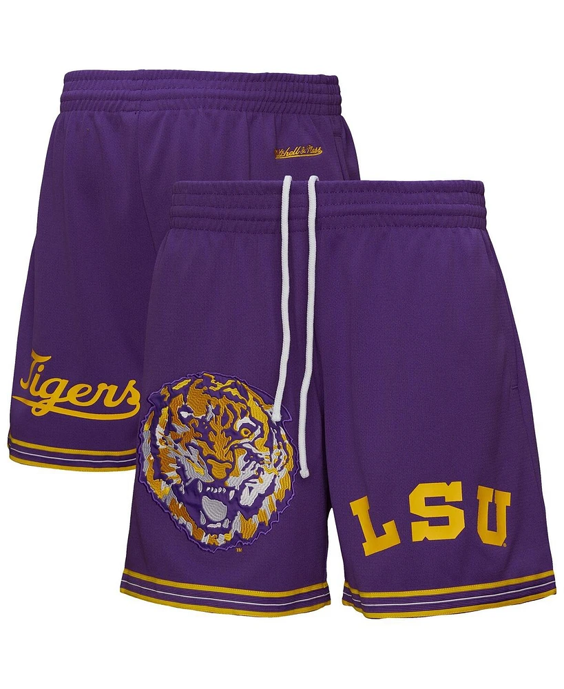 Mitchell & Ness Men's Purple Lsu Tigers Team Origins Mesh Shorts