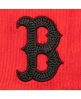 Mitchell & Ness Men's Red Boston Red Sox Corduroy Snapback Hat