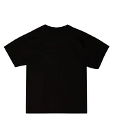 Mitchell & Ness Men's Black Milwaukee Bucks Hardwood Classics Monochrome T-Shirt