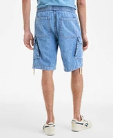 Sun + Stone Men's Varech Denim 10" Cargo Shorts, Exclusively at Macy's