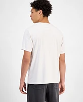 Sun + Stone Men's Short Sleeve Lava Flow Graphic Crewneck T-Shirt, Exclusively at Macy's