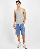 Sun + Stone Men's Washed Tank, Exclusively at Macy's
