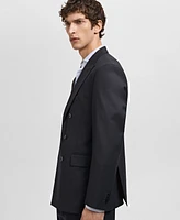 Mango Men's Slim-Fit Double-Breasted Blazer