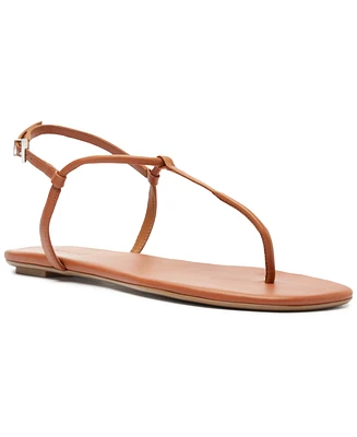 Schutz Women's Elsha Round Toe Flat Sandals