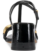 Vince Camuto Women's Chirie Chain T-Strap Block-Heel Sandals