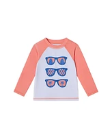 Andy & Evan Baby Boys Sunglasses Graphic Rashguard Set