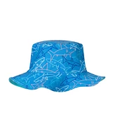 Andy & Evan Baby Boys Blue Swim Romper w/Hat