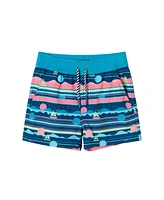 Andy & Evan Toddler Boys Toddler/Child Sailboat Graphic Rashguard Set