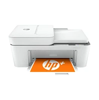 DeskJet 4158e Plus Wireless Color Inkjet Printer Print Scan Copy Mobile Printing 6 Months Instant Ink Home & Office White + Uax 4K Hdmi 2.0 Cable + Cp