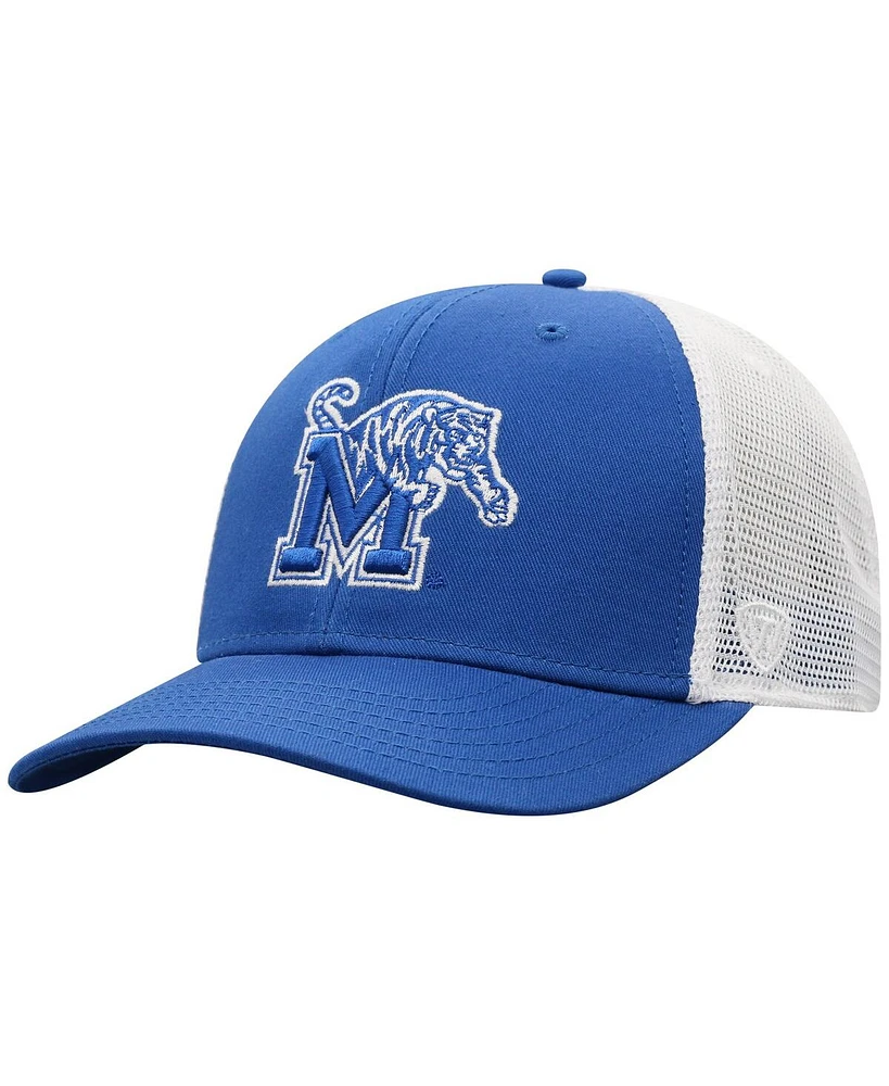 Top of the World Men's Royal Memphis Tigers Maverick Adjustable Hat