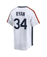 Nike Men's Nolan Ryan White Houston Astros Throwback Cooperstown Collection Limited Jersey