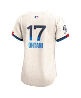 Nike Women's Shohei Ohtani Cream Los Angeles Dodgers City Connect Limited Player Jersey