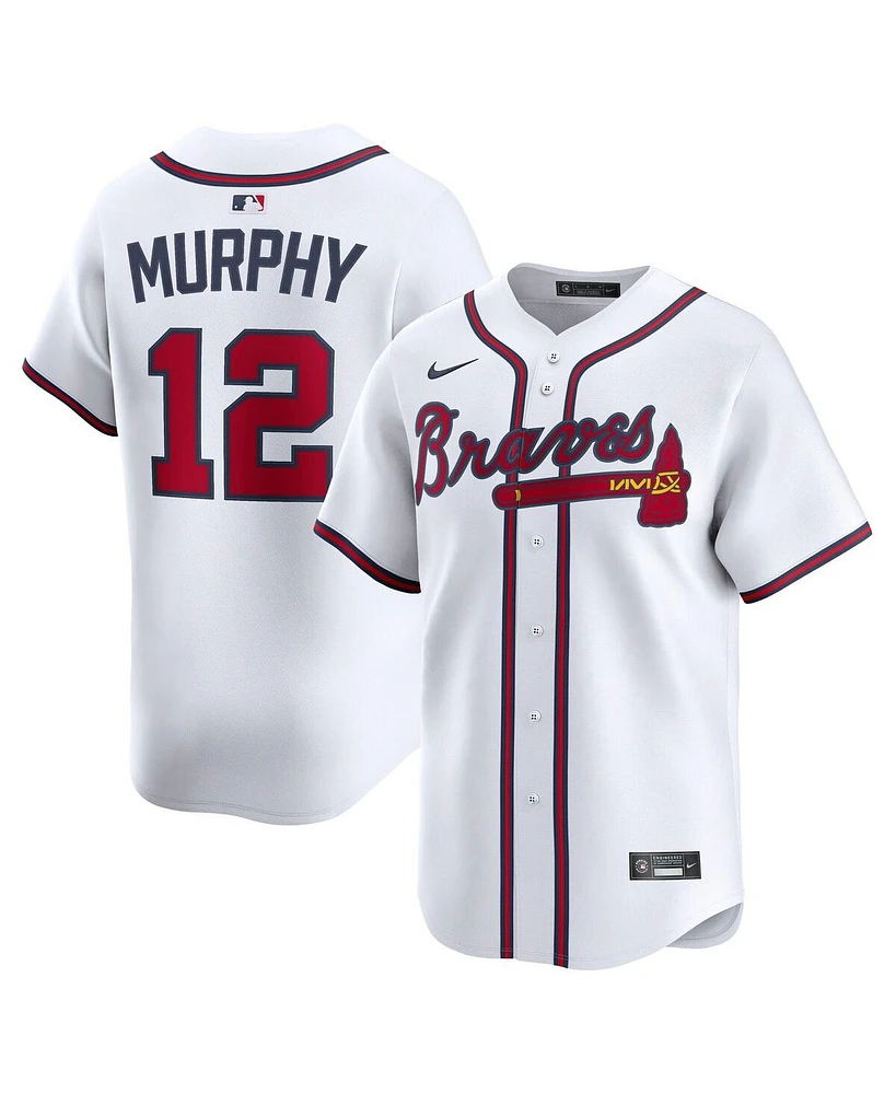 Nike Men's Sean Murphy White Atlanta Braves Alternate Limited Player Jersey