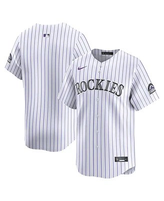 Nike Men's White Colorado Rockies Home Limited Jersey