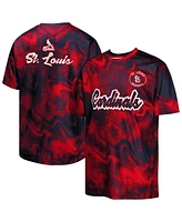 Outerstuff Big Boys and Girls Red/Navy St. Louis Cardinals Pinch Hitter T-Shirt
