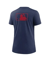 Nike Women's Navy Boston Red Sox Authentic Collection Early Work Tri-Blend T-Shirt