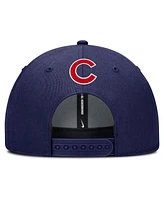 Nike Men's Navy Chicago Cubs Rise Gaberdine Adjustable Hat