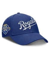 Nike Men's Royal Kansas City Royals Rise Gaberdine Adjustable Hat