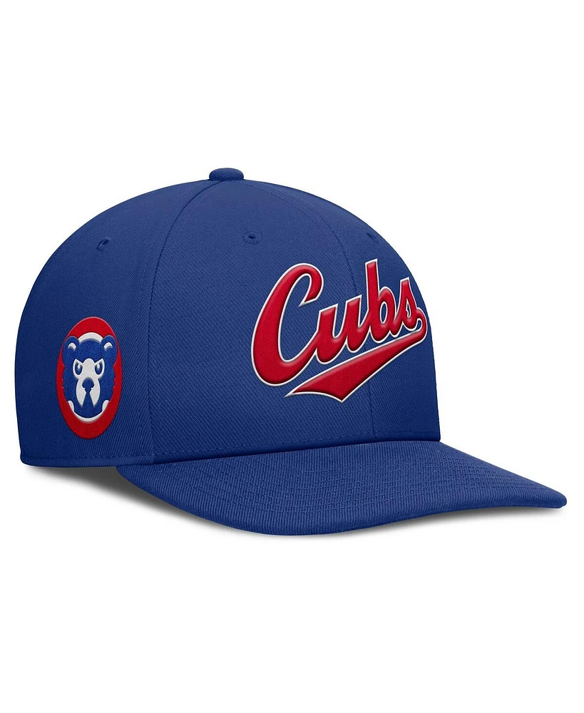 Nike Men's Royal/ Chicago Cubs Pro Performance Snapback Hat