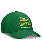 Nike Men's Green Oregon Ducks Local Swoosh Flex Hat