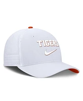 Nike Men's White Clemson Tigers Rise Adjustable Trucker Hat