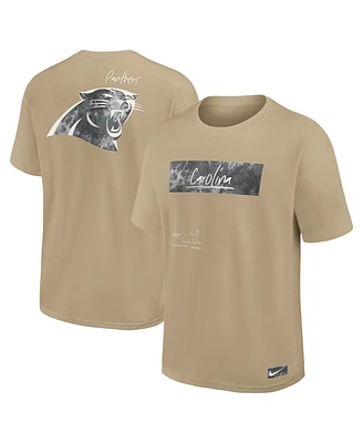 Nike Men's Tan Carolina Panthers Statement Max90 T-Shirt