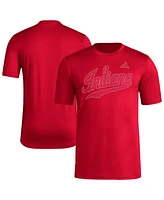 Adidas Men's Crimson Indiana Hoosiers Locker Local Impression T-Shirt