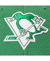 Fanatics Men's Kelly Green Pittsburgh Penguins Authentic Pro St. Patrick's Day Flex Hat