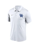 Nike Men's White Kentucky Wildcats Primetime Franchise Performance Polo Shirt