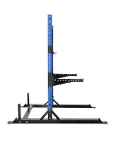 1200 lbs Commercial Power Squat Rack Weightlifting Bench Press Barbell Rack Strength