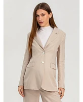 Pietro Brunelli Maternity Tailored Lyocell Eliana Blazer