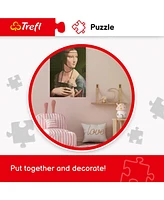 Trefl Red 1000 Piece Puzzle - Physical map of the world / Meridian