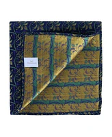 Trafalgar Men's The French Quarter Fleur dis Lis Silk Novelty Pocket Square