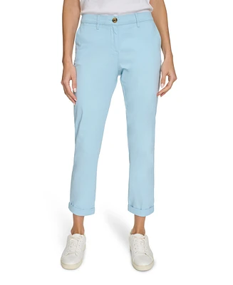 Nautica Jeans Women's Solid Montauk Chino Pants